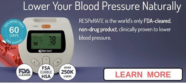 RESPeRATE Device for Lowering High Blood Pressure Naturally