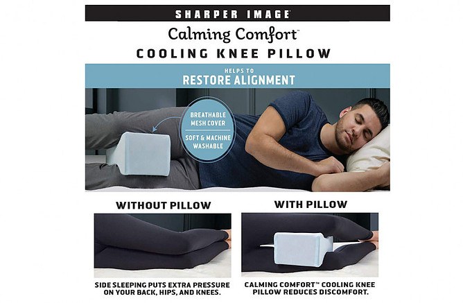 Calming Comfort® Cooling Knee Pillow to Align Your Spine While Sleeping – The Review